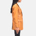Marilyn Tan Brown Leather Blazer SH581