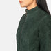 Rumella Green Suede Biker Jacket SH556