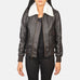 Stella G-1 Brown Leather Bomber Jacket SH530
