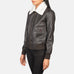Stella G-1 Brown Leather Bomber Jacket SH530
